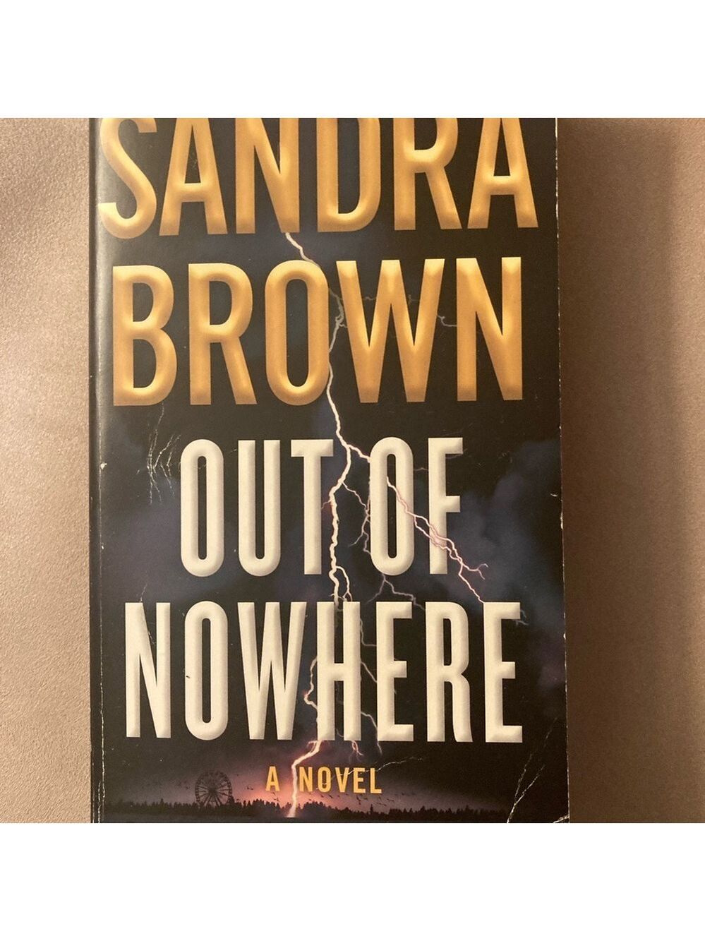 Sandra Brown Novel Set - Out of Nowhere & Friction - Picture 2 of 3